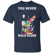 Father and Son you never walk alone Autism