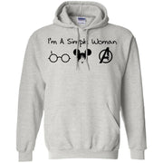 I’m a simple Woman I like Harry Potter, Disney and Avengers