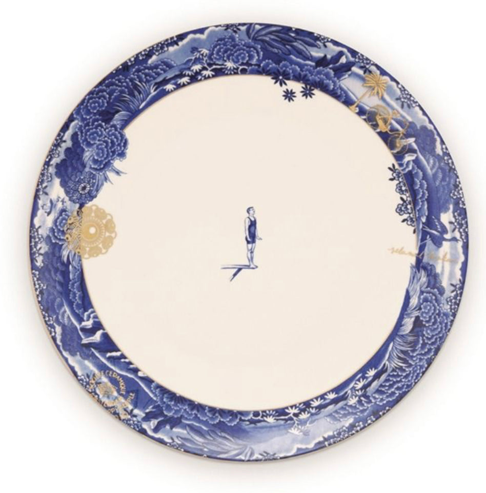 Pip Studio Heritage Border Blue Plate  cm – The Lovely Room