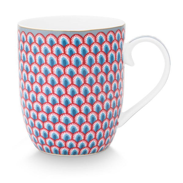 Pip Studio Flower Festival Small Mug - Scalloped Red – The Lovely Room