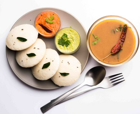 Idli Sambhar-Healthy Breakfast Idea PNG