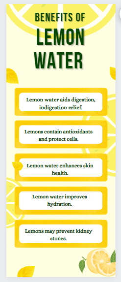 what are the benefits of lemon water?