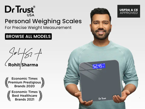 Personal weighing scale for monitoring body weight during your weight loss journey