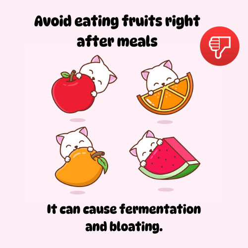 Dont Eat Fruits After Meals. Healthy Eating Habits Dr Trust PNG