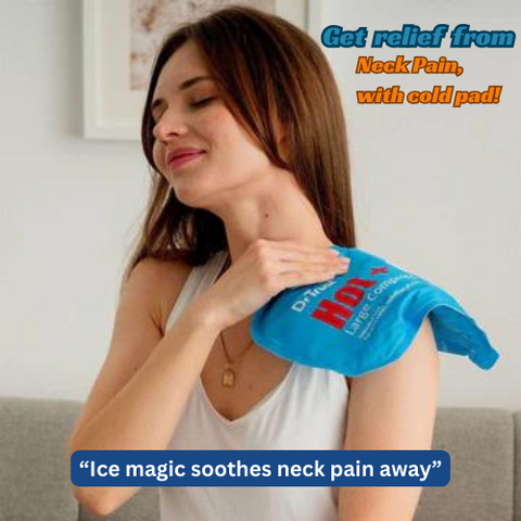 When to use ice packs for neck pain? Dr Trust Hot and Cold Pack