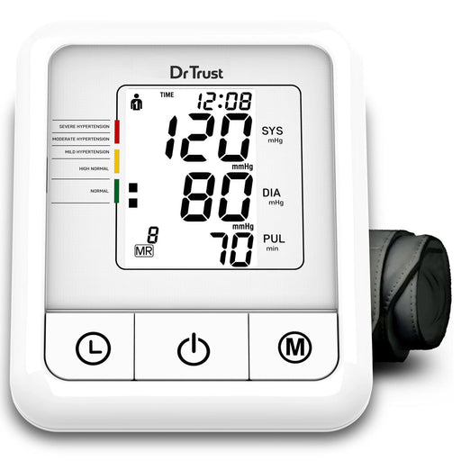 dr trust digital blood pressure monitor