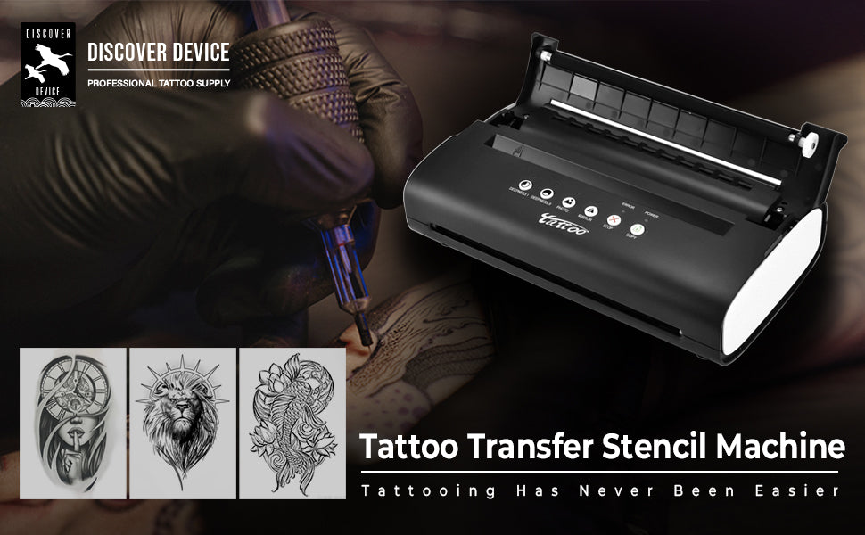 DISCOVER DEVICE® Tattoo Transfer Stencil Machine MT-200 - Discover