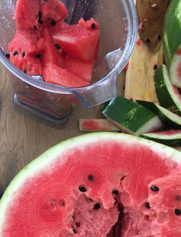 Dani Stevens Watermelon Passionfruit Mint Juice