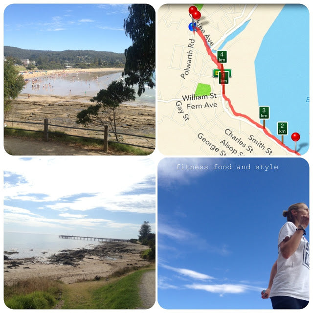 Lorne Run on the river