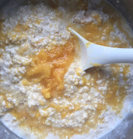 Mango Coconut Overnight Oats Dani Stevens 