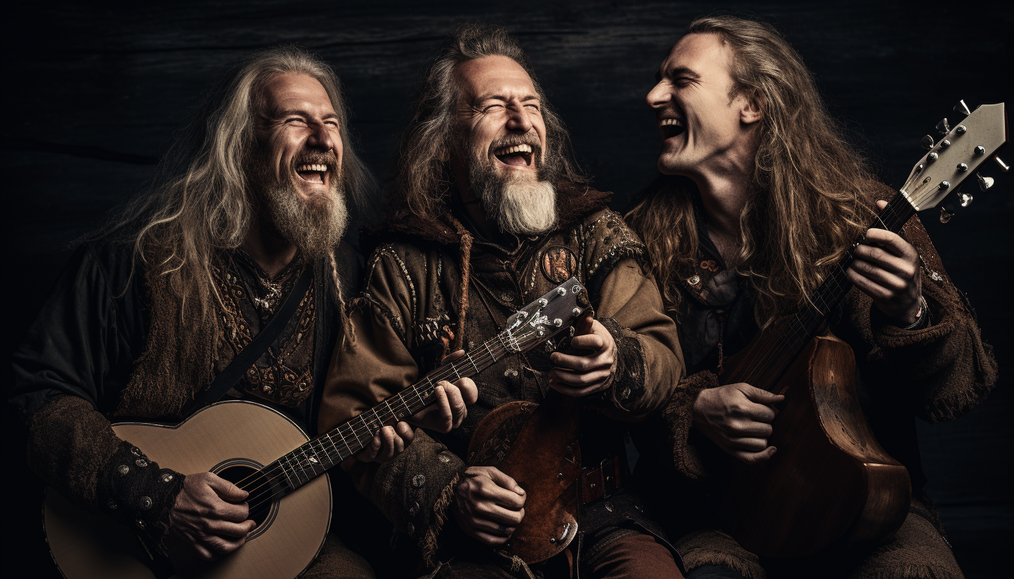scaldes vikings chantant une bague