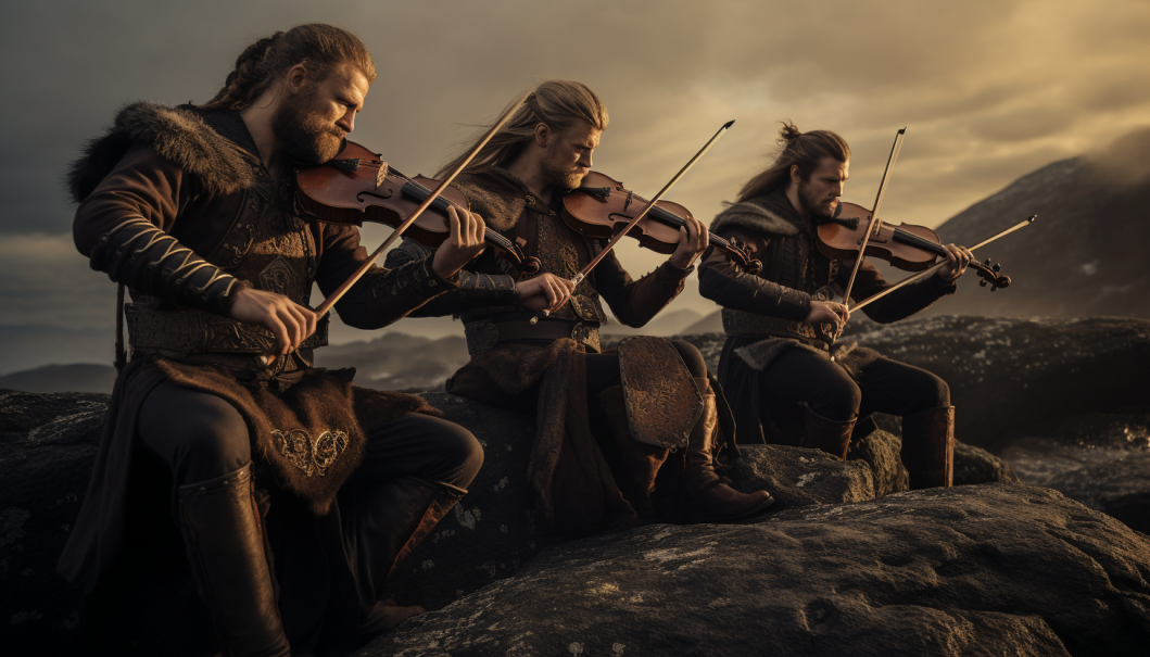 violoncelliste skalds vikings