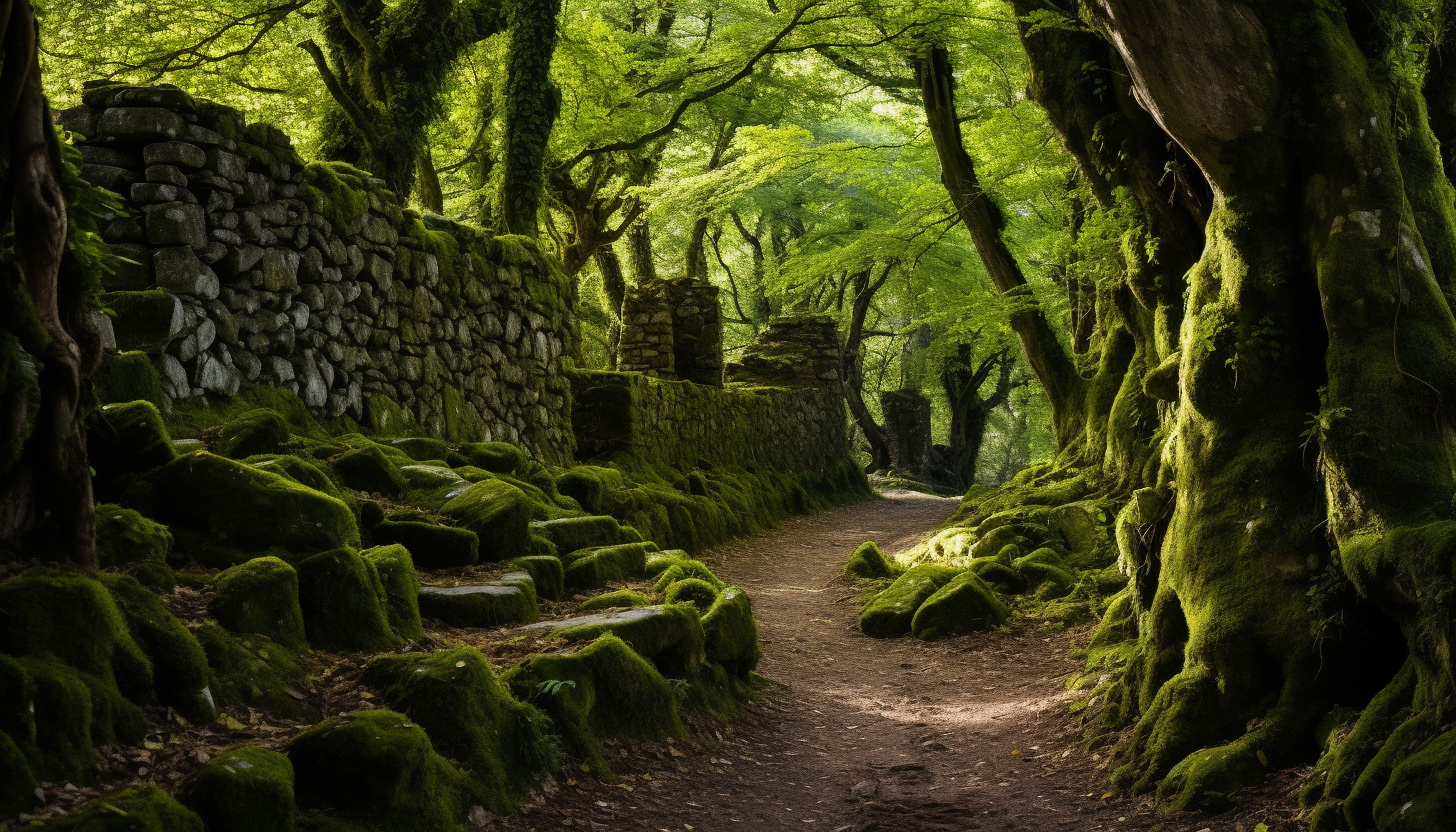 Dans les forêts anciennes, où les arbres murmuraient des secrets vieux comme les étoiles, les druides veillaient sur le trisquel