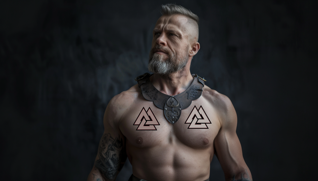 Valknut en tatouage