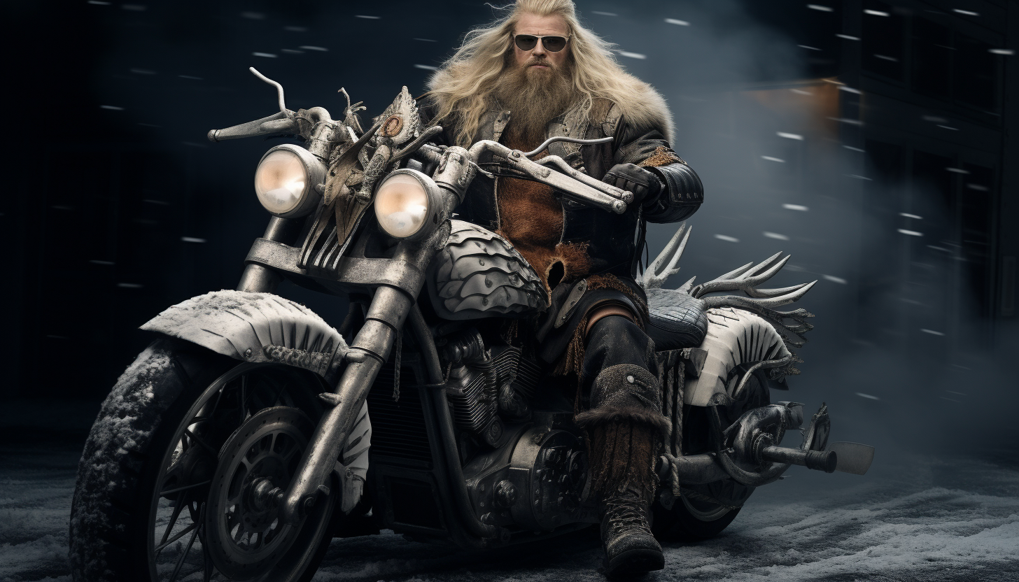 Biker viking