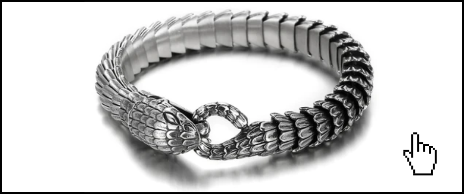 Bracelet viking jirmungand