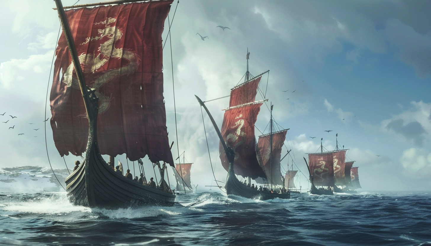 premiers vikings, premiers drakkars