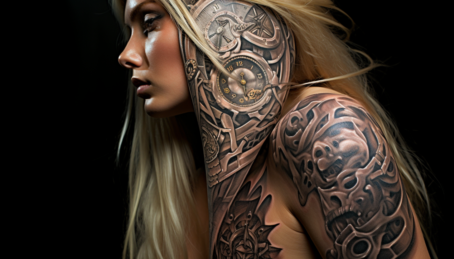 horloge viking tatouage