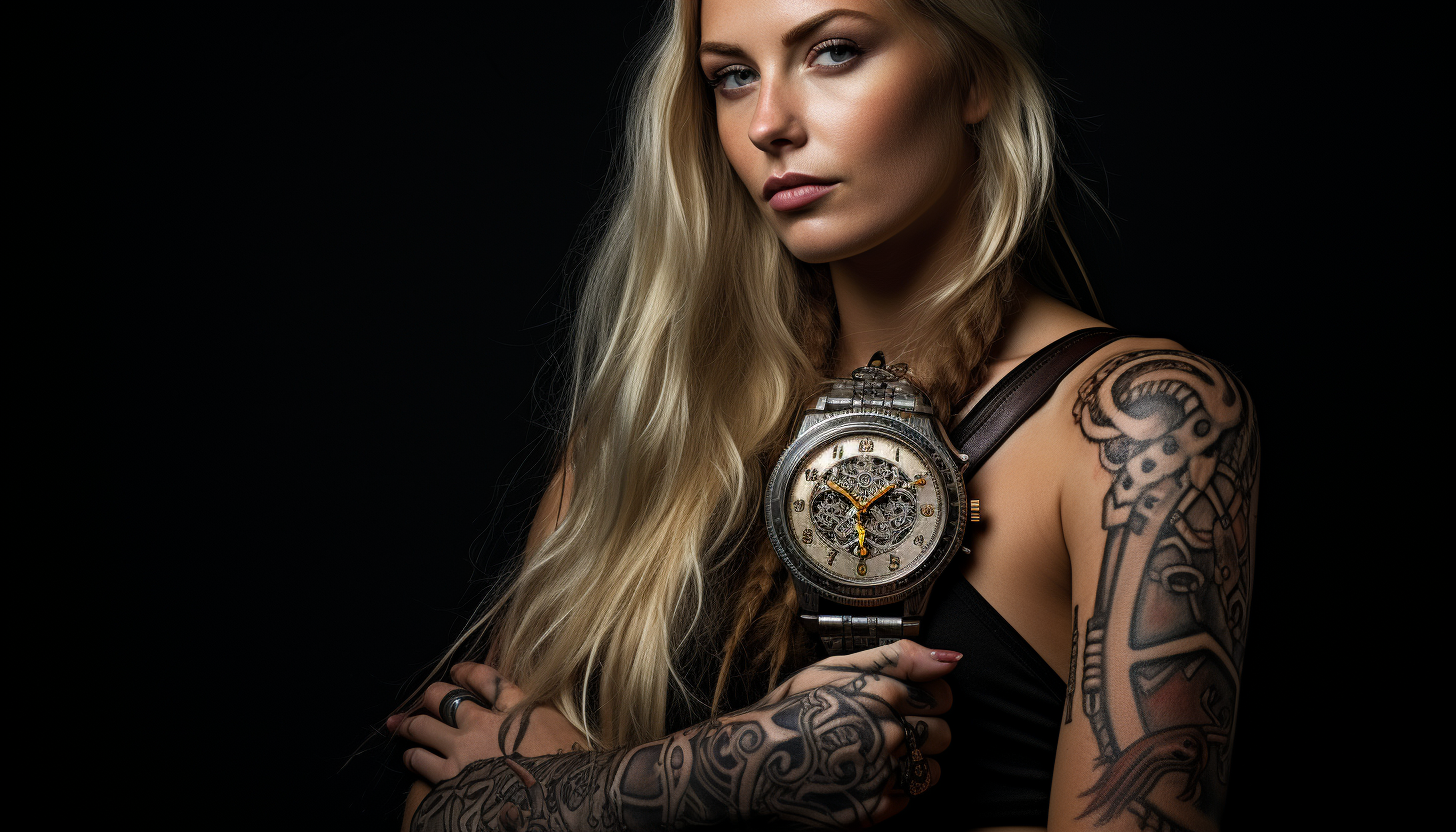 Horloge viking tatouage