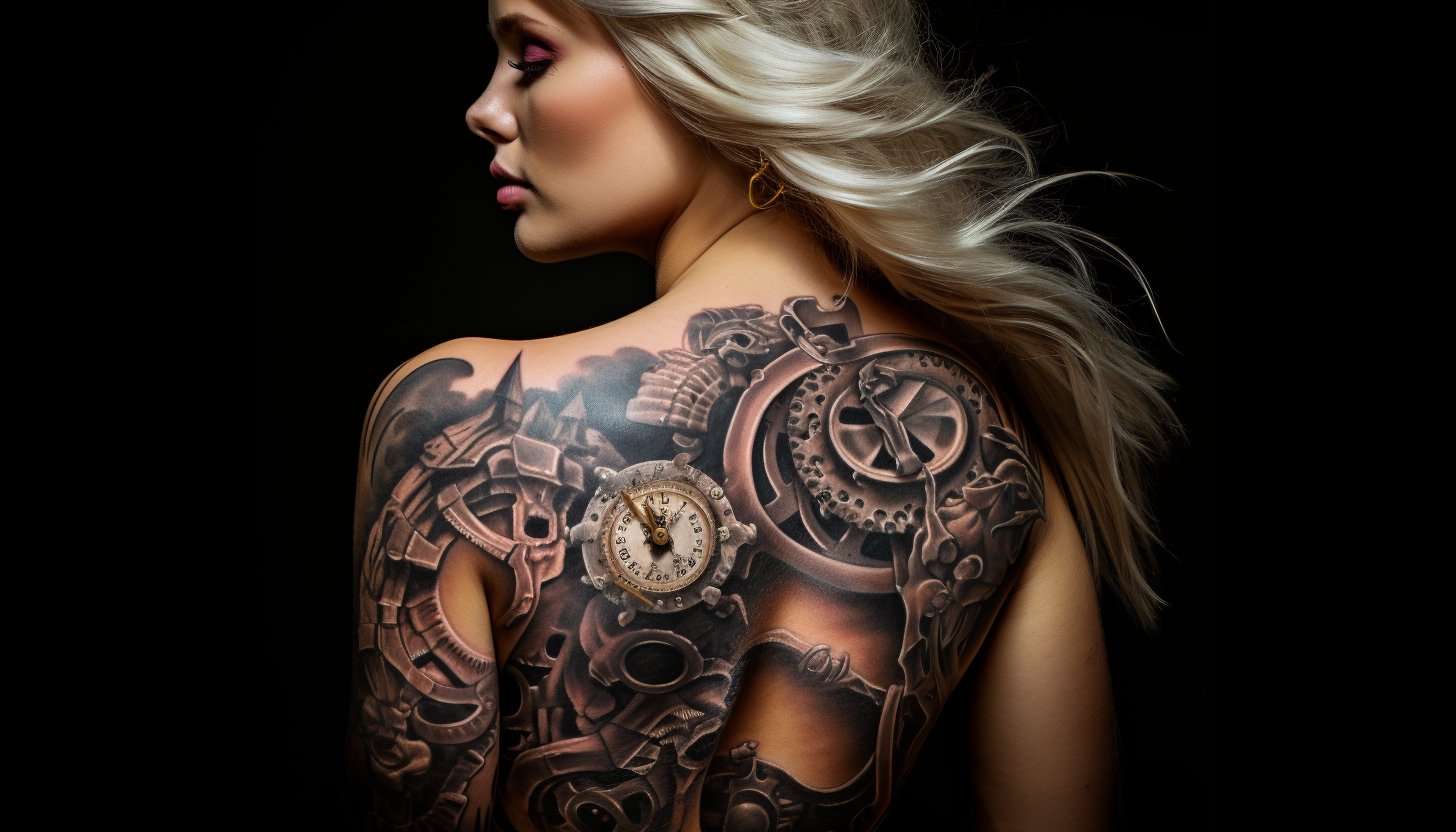 Horloge viking tatouage