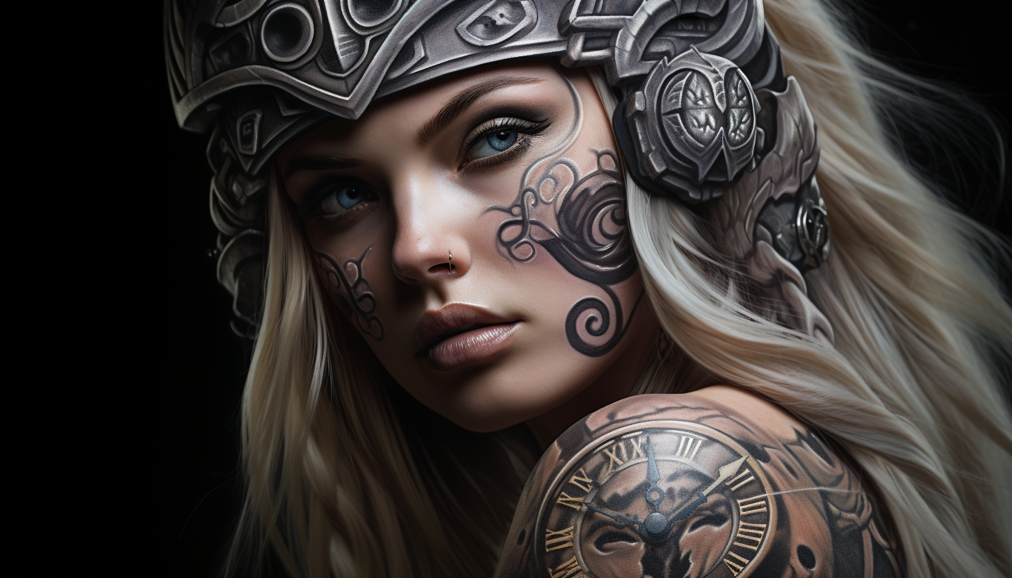 montre viking tatouage