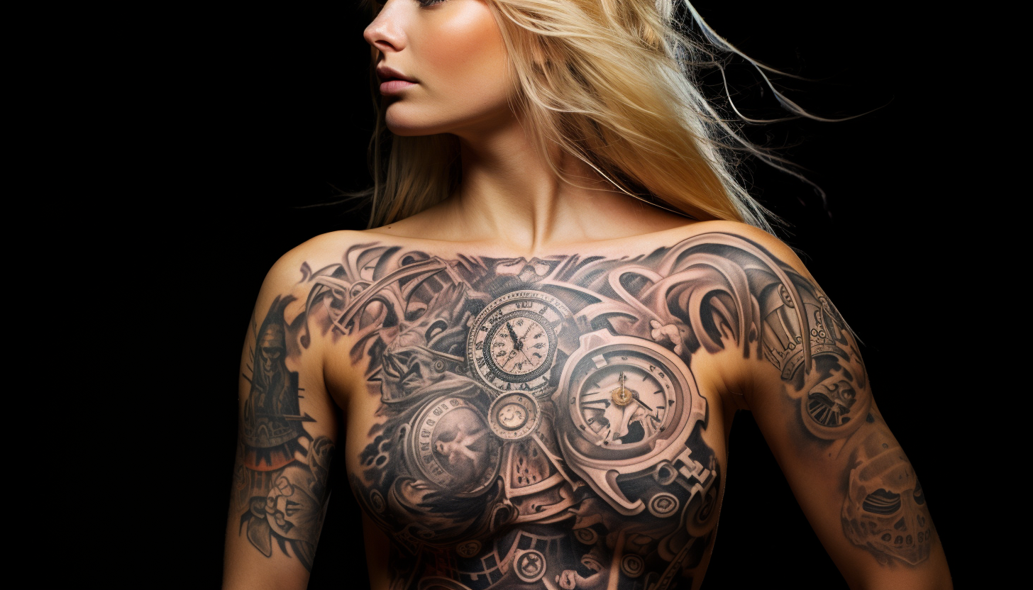 Montre viking tatouage