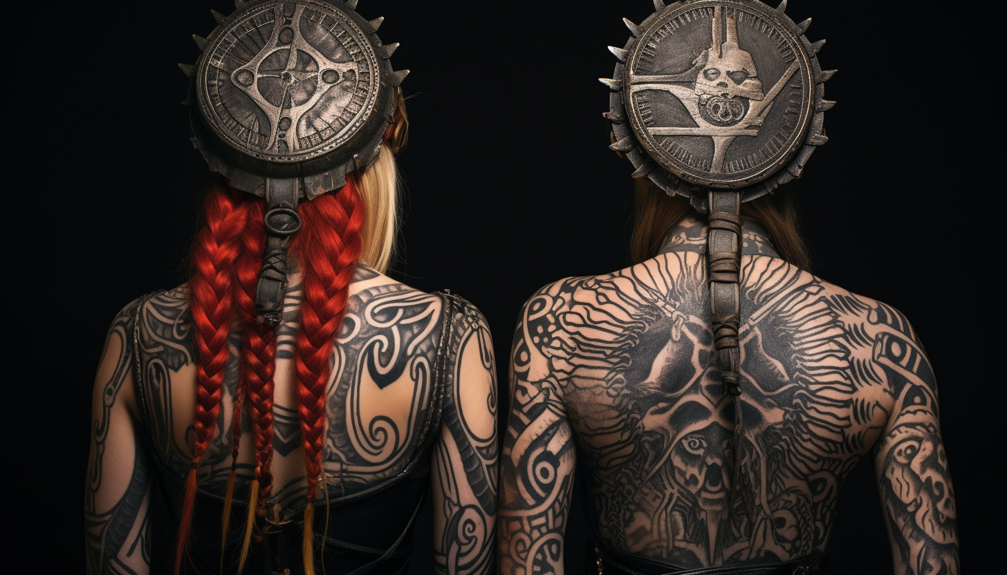 horloge viking tatouage