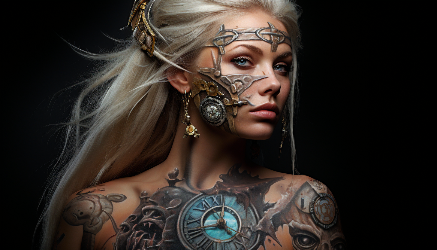 horloge viking tatouage