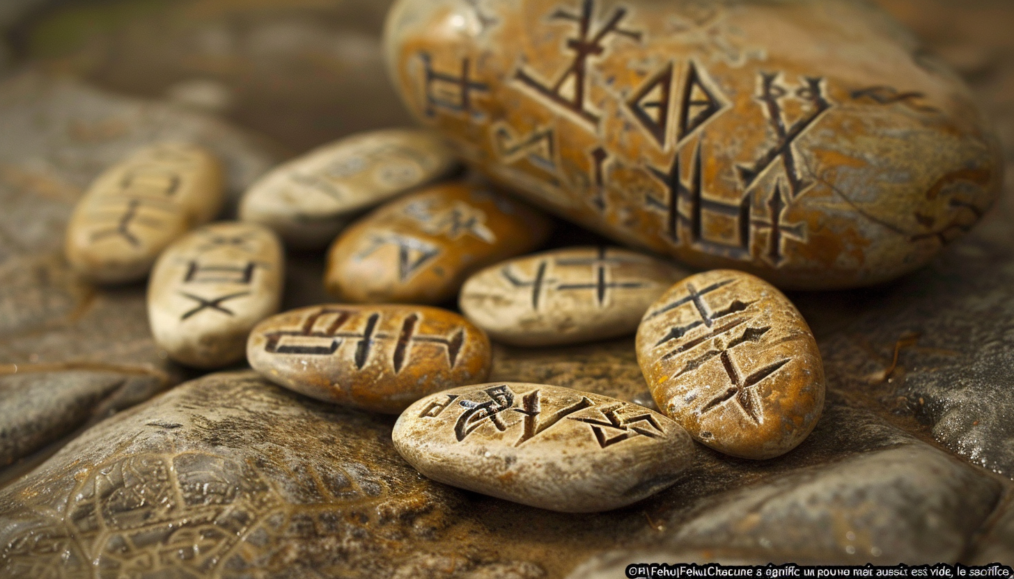 prêtre du Valknut et des runes