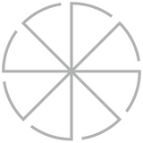 symbole de la svastika viking en mouvement