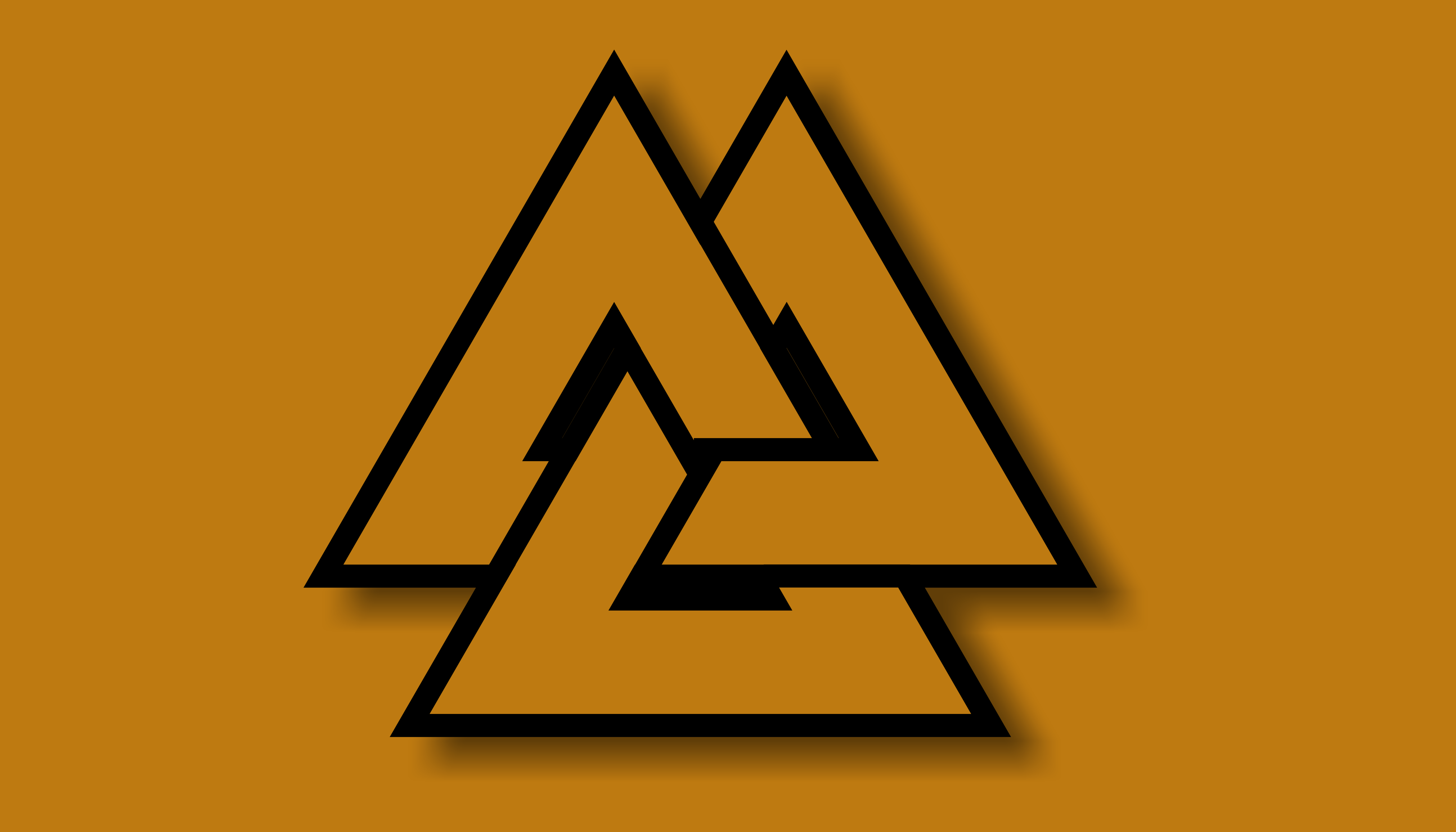 Valknut orange