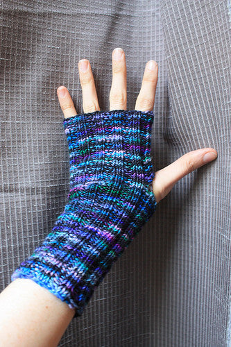 hand warmers knitting pattern