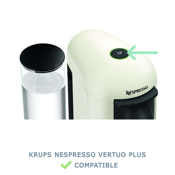 Machine Krups Vertuo Plus compatible avec une capsule rechargeable