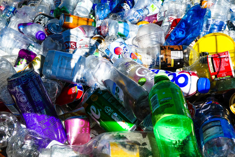 Déchets ménagers en plastique