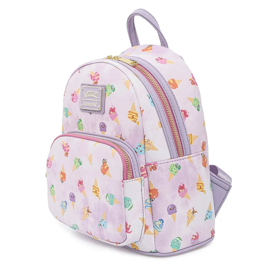 LOUNGEFLY Pokemon Ice Cream AOP Mini Backpack Backpack Loungefly 