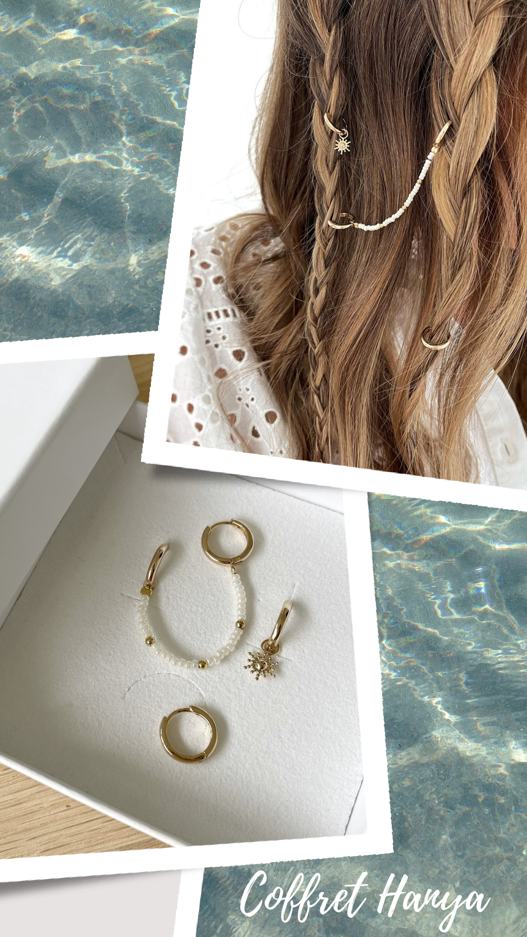 Hair jewelry for summer