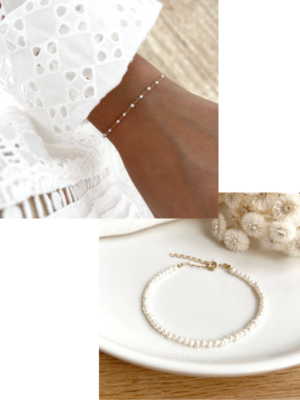 Bracelets Sully et Pearl