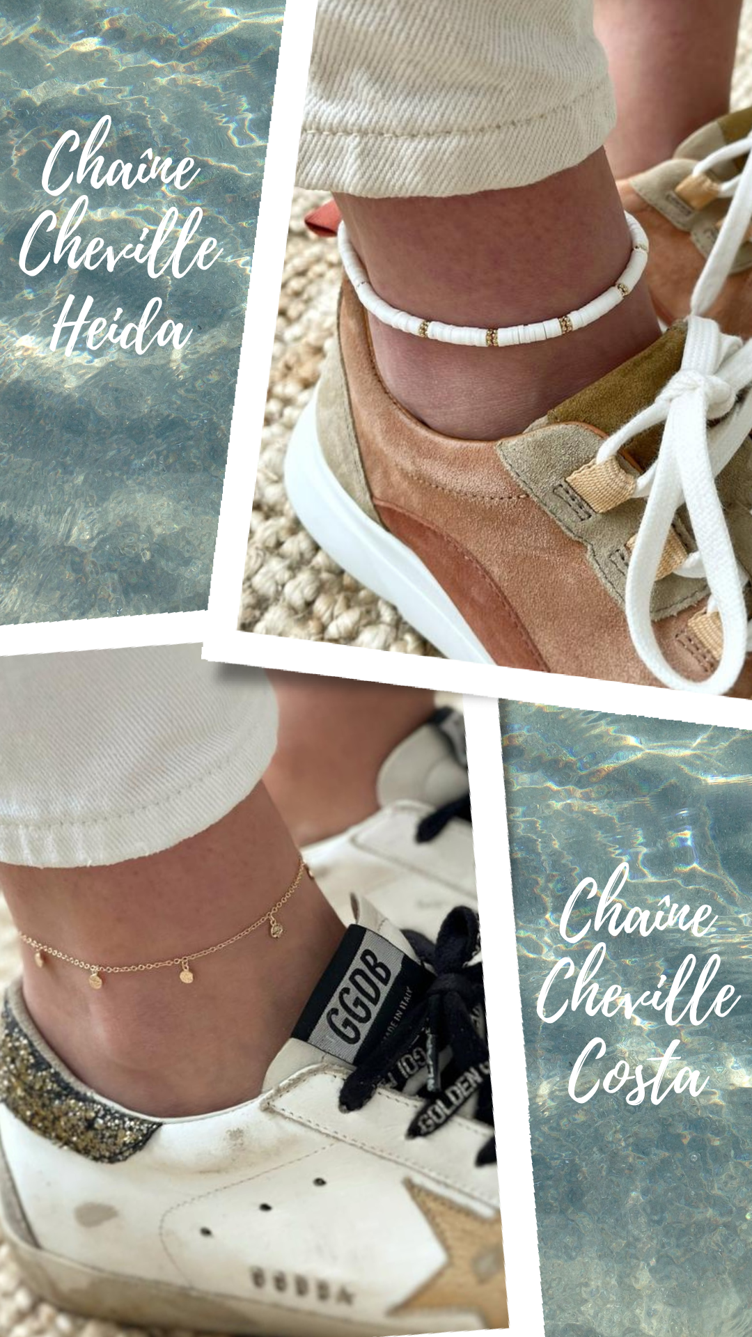 Anklets for summer