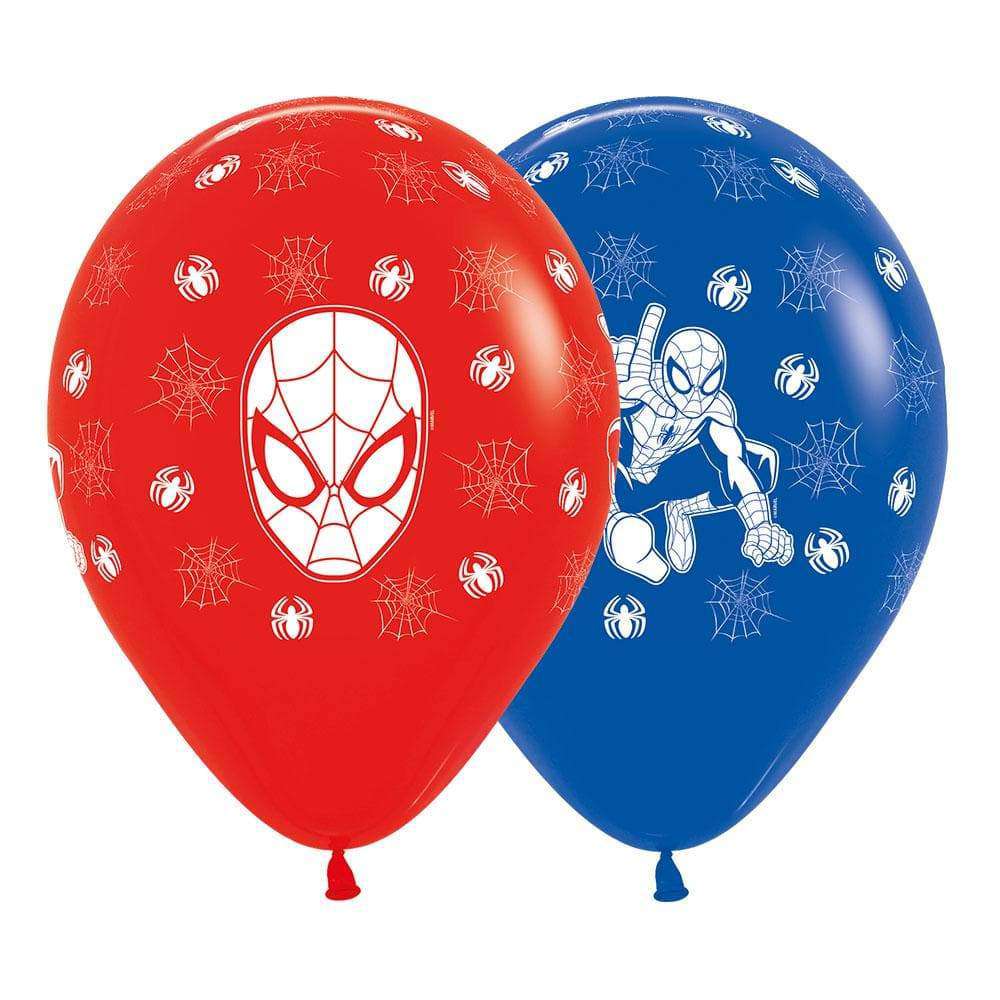 Globos de Spiderman R12 x 10 unidades – LaPiñ®