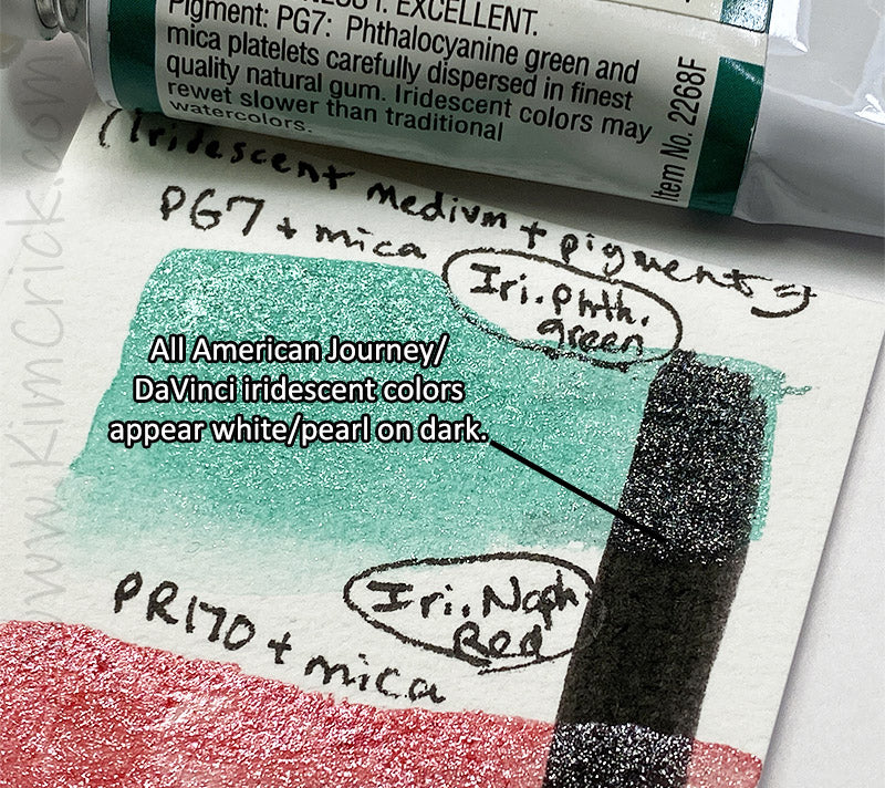 The Difference Between Luminescent, Pearlescent, and Iridescent Paint -  Jackson's Art Blog