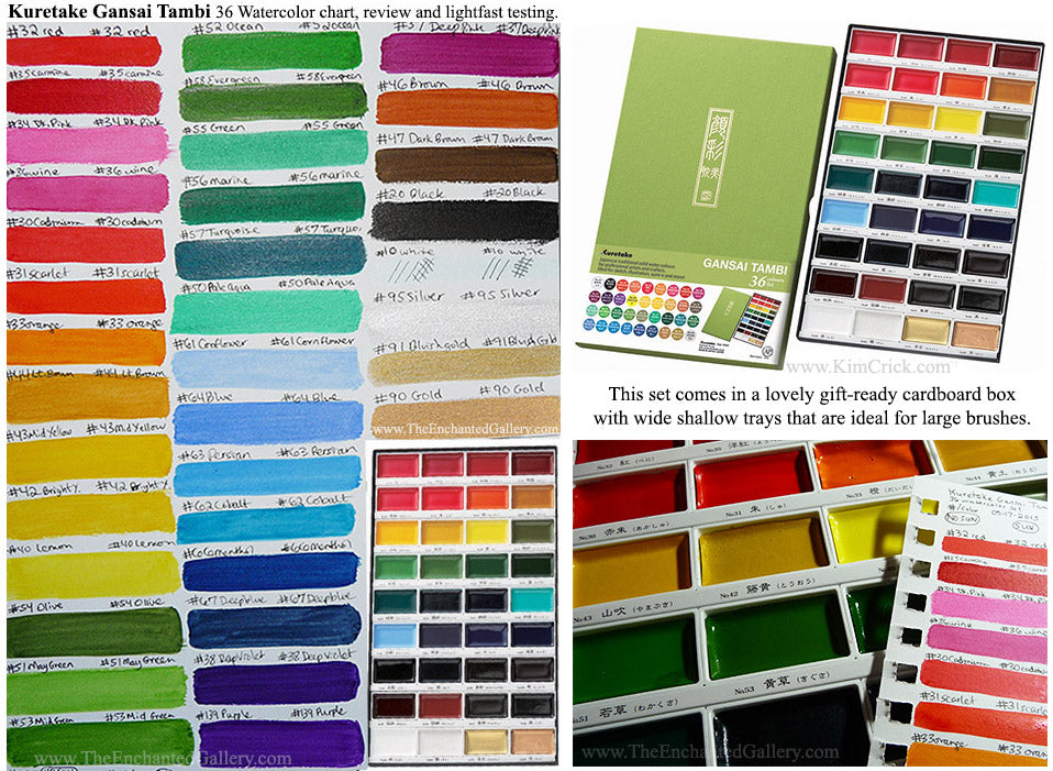 Kuretake Watercolor Paints - How Good Are They? - Road Test them with me  and find out! 