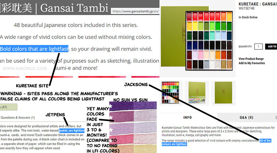 Extended Review: Kuretake Gansai Tambi Watercolor 36-color set