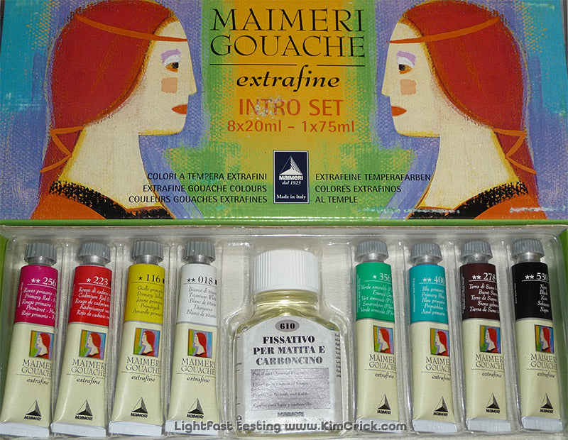 Maimeri Watercolor: MaimeriBlu Superior Watercolor Set - The Oil Paint Store