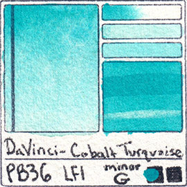 Da Vinci Artists' Permanent Watercolor - Iridescent Phthalo Blue
