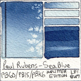 Paul Rubens 24 colors Artist Watercolor Paints-Metallic Glitter