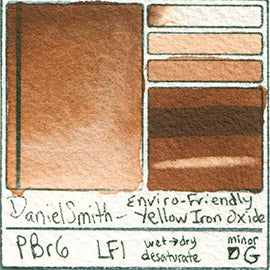 Enviro-Friendly Brown Iron Oxide GOUACHE - DANIEL SMITH Artists' Materials