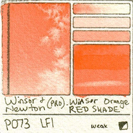 Winsor and Newton Professional Watercolor Review, 1 Year LIGHTFAST TES