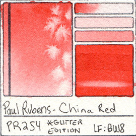 Paul Rubens Watercolor Review - Lightfast Tests, Tubes, Half Pan Sets