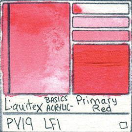 Primary Red Basics Acrylic Colors