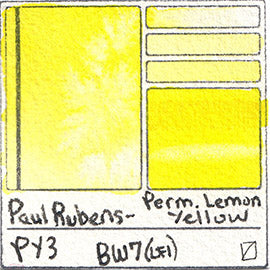 Paul Rubens Watercolor Review - Lightfast Tests, Tubes, Half Pan Sets